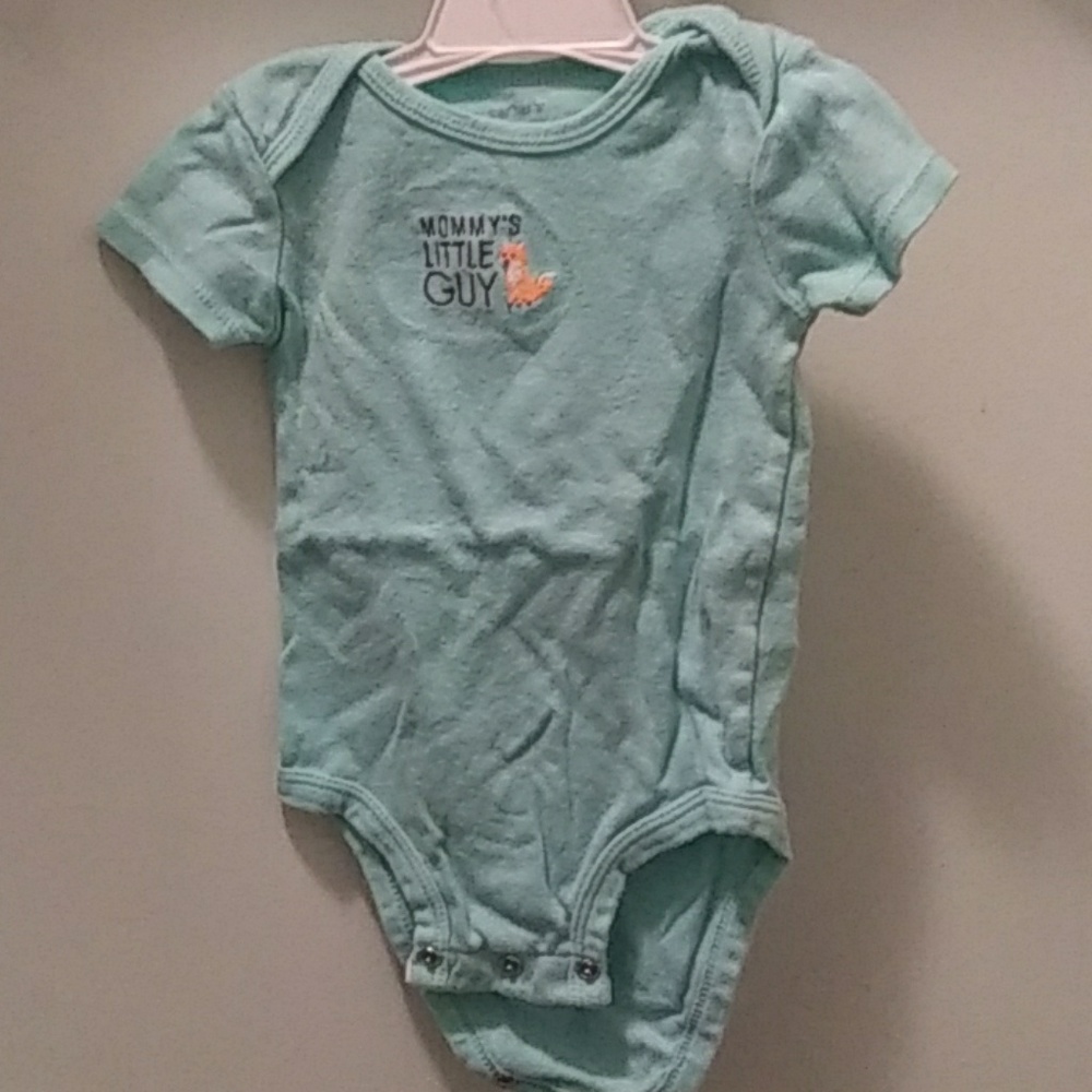 Carter's fox little guy onsie